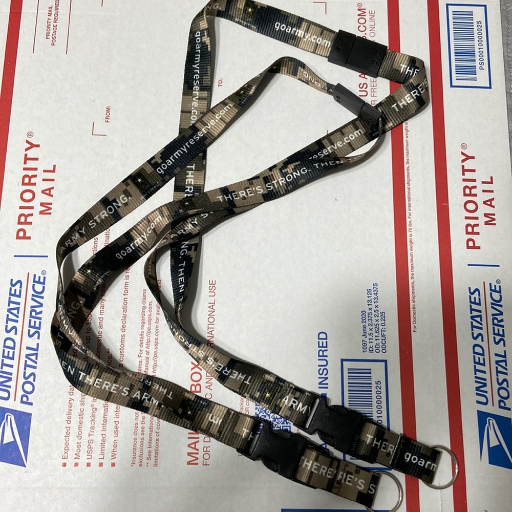 2 ARMY LANYARDS
